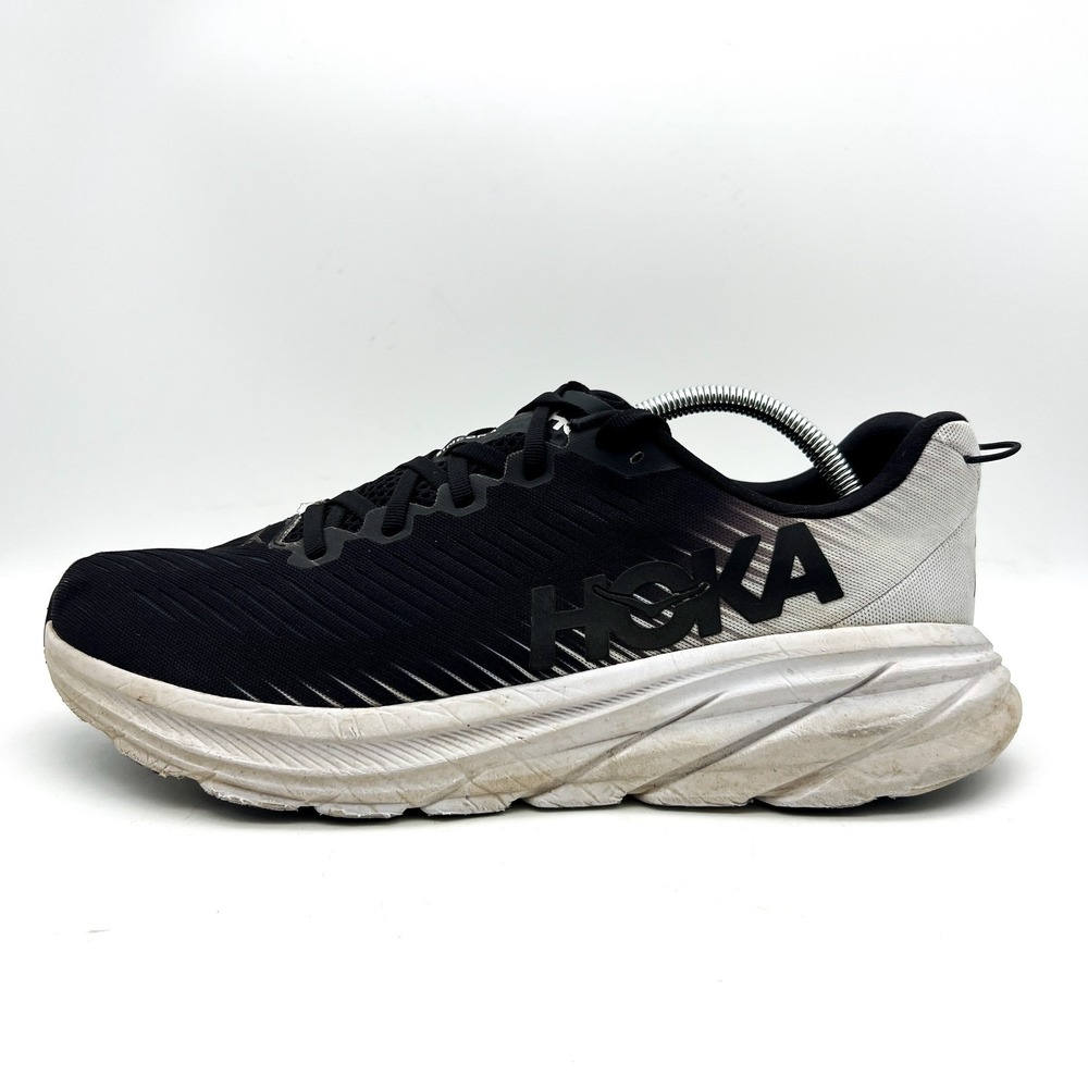 Hoka One One Mens 10.5D Running Shoes Rincon 3 Road Lace Up Low Top Sneaker - Picture 5 of 11